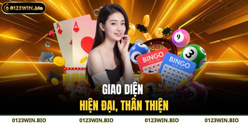 Giao diện hiện đại, thân thiện