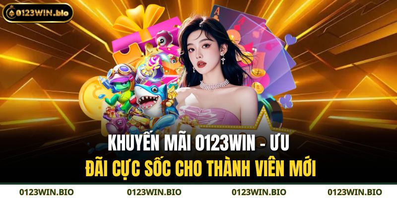 Khuyến Mãi 0123WIN – Ưu Đãi Cực Sốc Cho Thành Viên Mới 1 Khuyến Mãi 0123WIN