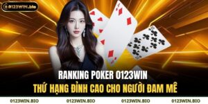 ranking poker 0123WIN